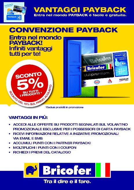 sconto bricofer per associati sconto bricofer per associati